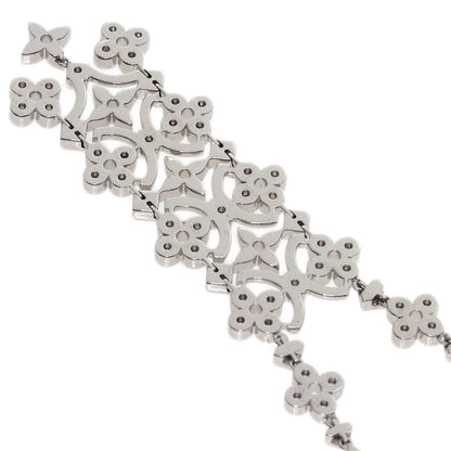LOUIS VUITTON Dentelle Diamond Necklace K18 White Gold Ladies [Used]