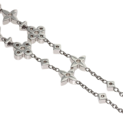 LOUIS VUITTON Dentelle Diamond Necklace K18 White Gold Ladies [Used]