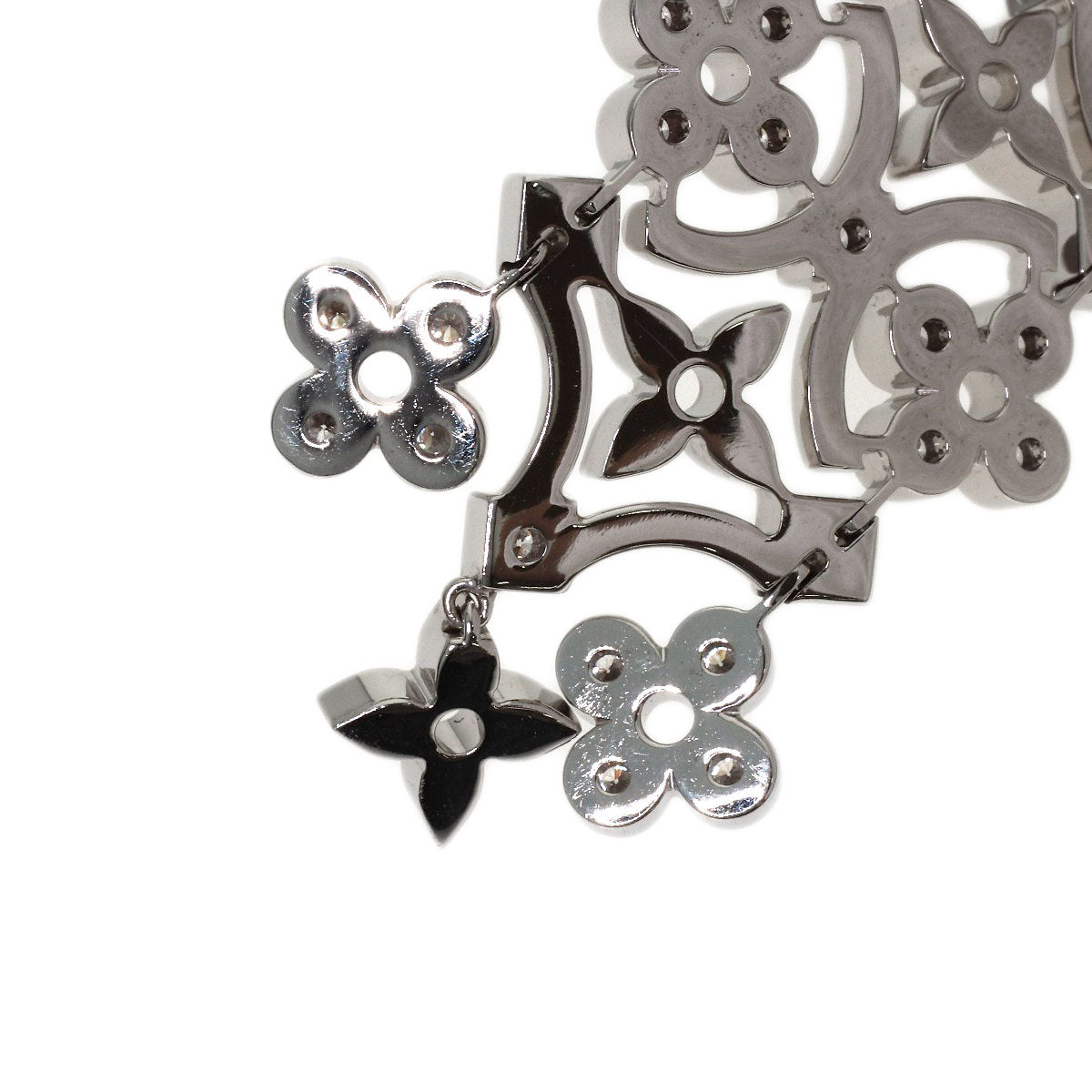 LOUIS VUITTON Dentelle Diamond Necklace K18 White Gold Ladies [Used]