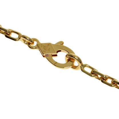 Van Cleef & Arpels Vintage Alhambra Rock Crystal 20P Necklace K18 Yellow Gold Ladies [Used]
