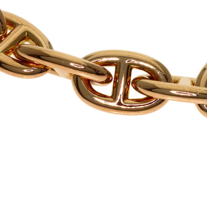 HERMES Shane Dunkle PM 17 frames Bracelet K18 Pink Gold Ladies [Used]