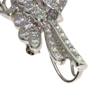 TIFFANY&Co. Bird motif diamond sapphire Brooch Platinum PT950 Ladies [Used]