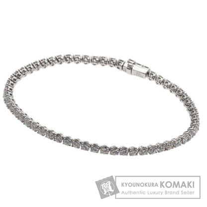 GRAFF Round Diamond Slim Bracelet K18 White Gold Ladies [Used]