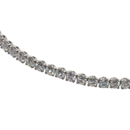 GRAFF Round Diamond Slim Bracelet K18 White Gold Ladies [Used]
