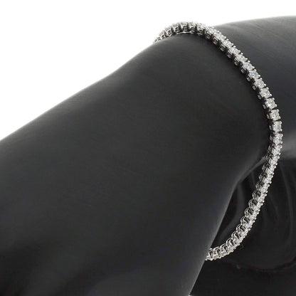 GRAFF Round Diamond Slim Bracelet K18 White Gold Ladies [Used]