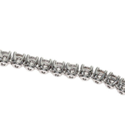 GRAFF Round Diamond Slim Bracelet K18 White Gold Ladies [Used]