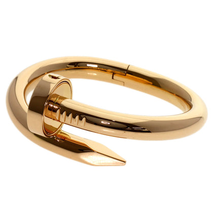 CARTIER Just Uncle # 16 Bracelet K18 Pink Gold Ladies [Used]