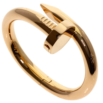 CARTIER Just Uncle # 16 Bracelet K18 Pink Gold Ladies [Used]