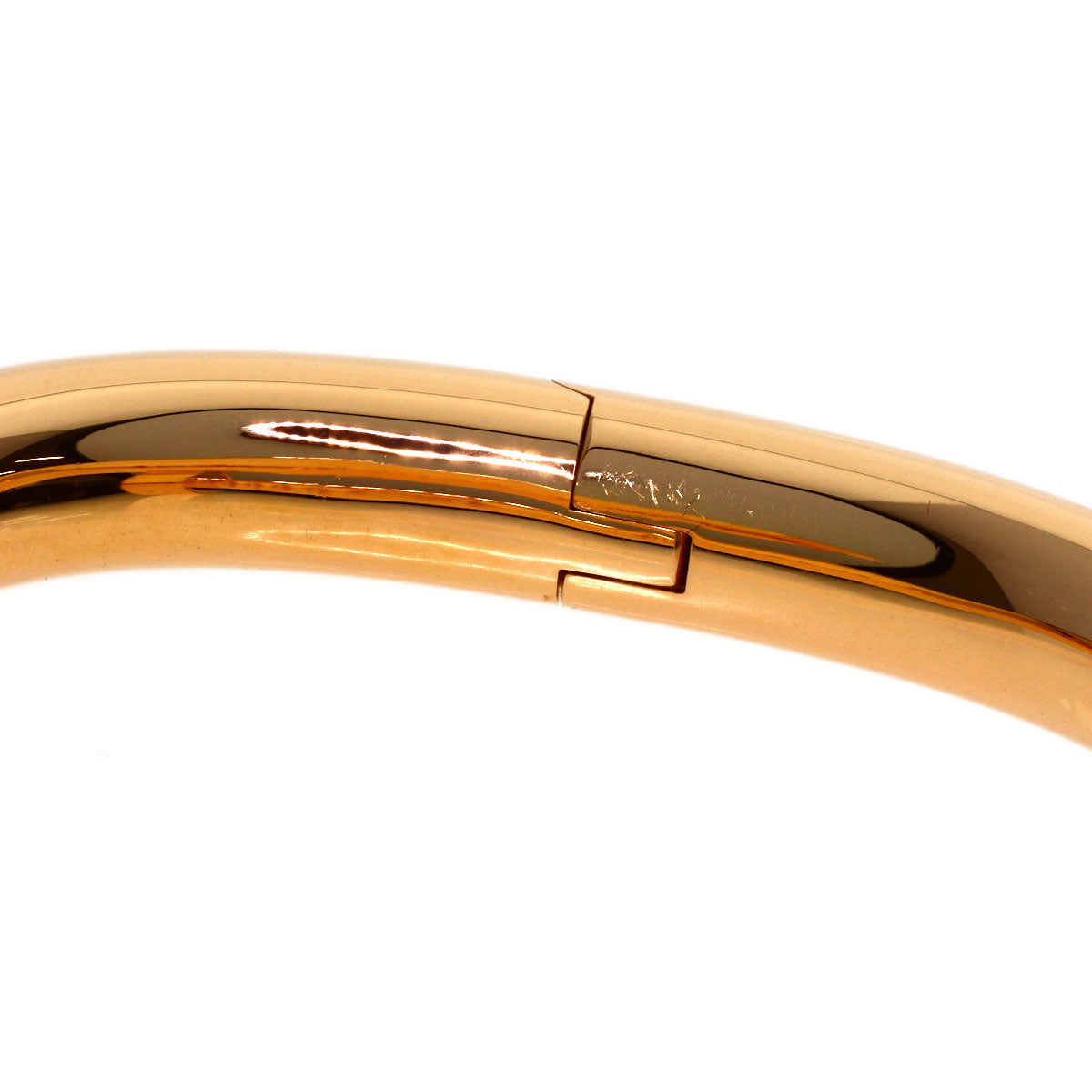 CARTIER Just Uncle # 16 Bracelet K18 Pink Gold Ladies [Used]