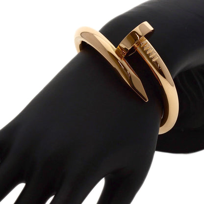 CARTIER Just Uncle # 16 Bracelet K18 Pink Gold Ladies [Used]