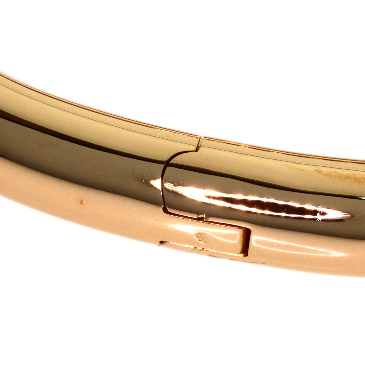 CARTIER Just Uncle # 16 Bracelet K18 Pink Gold Ladies [Used]
