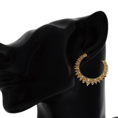 PIAGET Sunlight Diamond earring K18 Pink Gold Ladies [Used]