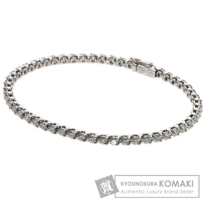 CARTIER Tennis Diamond Bracelet Platinum PT950 Ladies [Used]