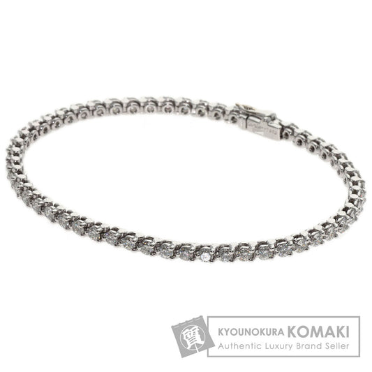 CARTIER Tennis Diamond Bracelet Platinum PT950 Ladies [Used]