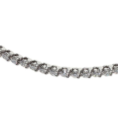 CARTIER Tennis Diamond Bracelet Platinum PT950 Ladies [Used]