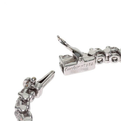 CARTIER Tennis Diamond Bracelet Platinum PT950 Ladies [Used]