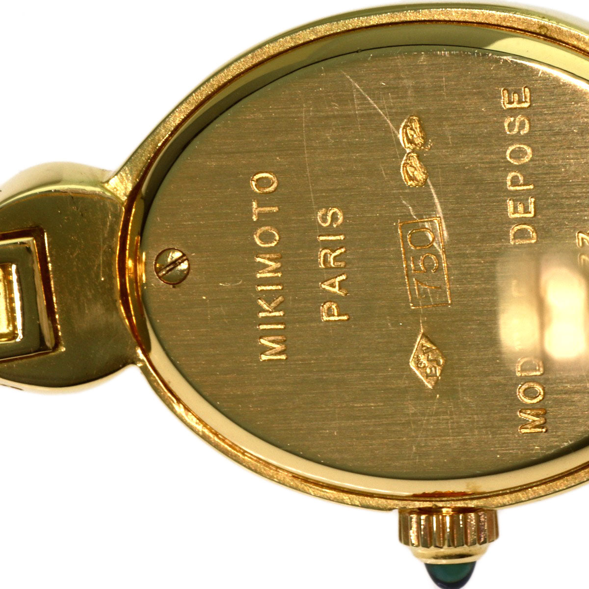 MIKIMOTO Jewelry watch Diamond Watches K18 Yellow Gold/K18YGxDiamond Ladies