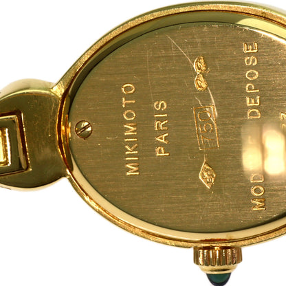 MIKIMOTO Jewelry watch Diamond Watches K18 Yellow Gold/K18YGxDiamond Ladies