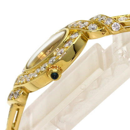 MIKIMOTO Jewelry watch Diamond Watches K18 Yellow Gold/K18YGxDiamond Ladies