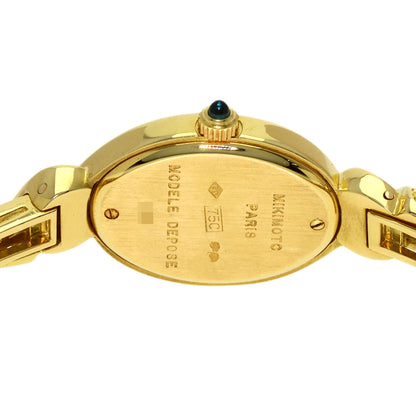MIKIMOTO Jewelry watch Diamond Watches K18 Yellow Gold/K18YGxDiamond Ladies