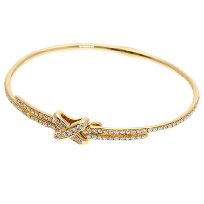 Chaumet Je de Liens Diamond #14 Bracelet K18 Pink Gold Ladies [Used]