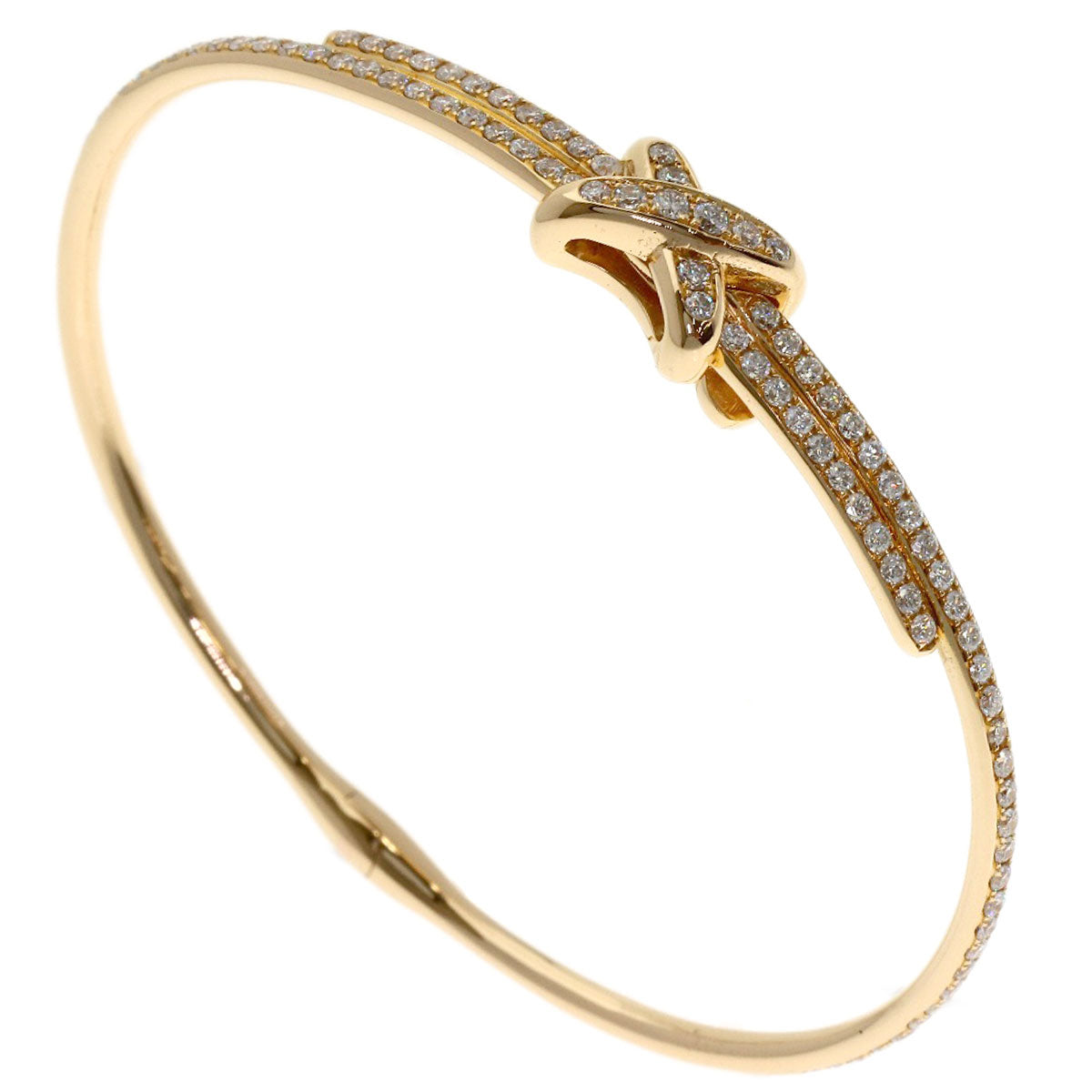 Chaumet Je de Liens Diamond #14 Bracelet K18 Pink Gold Ladies [Used]