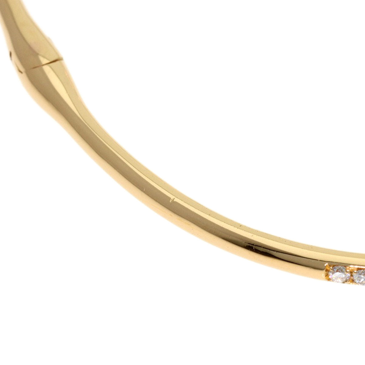 Chaumet Je de Liens Diamond #14 Bracelet K18 Pink Gold Ladies [Used]