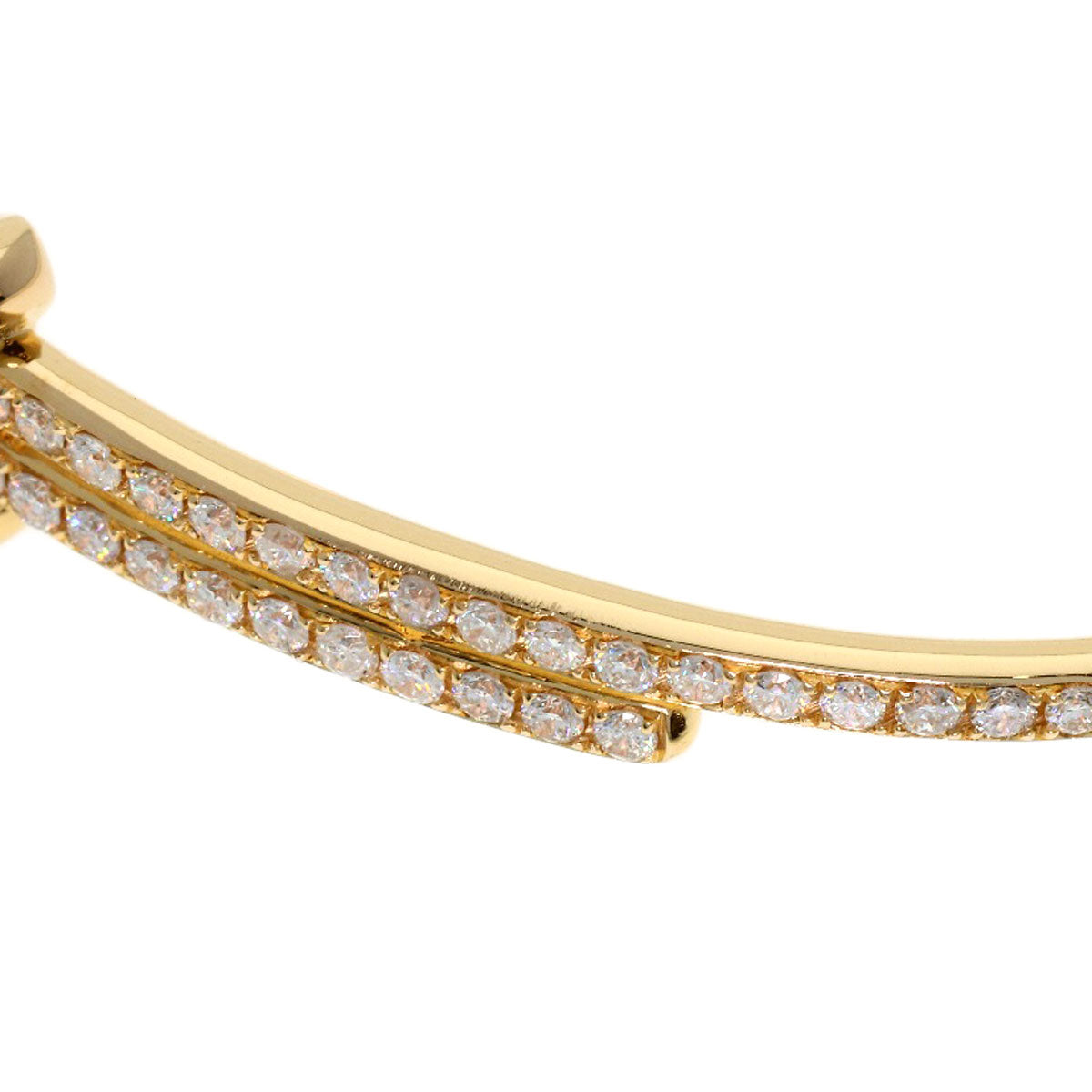 Chaumet Je de Liens Diamond #14 Bracelet K18 Pink Gold Ladies [Used]