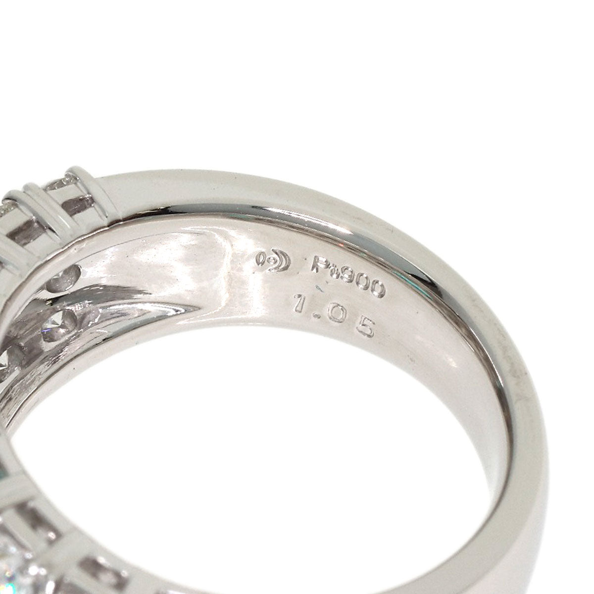 TASAKI Paraiba tourmaline Diamond Ring Platinum PT900 Ladies [Used]