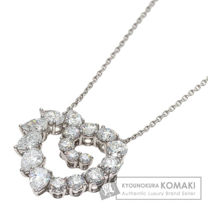 HARRY WINSTON Open cluster diamond Necklace Platinum PT950 Ladies [Used]