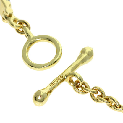 TIFFANY&Co. Aquamarine Bracelet K18 Yellow Gold Ladies [Used]