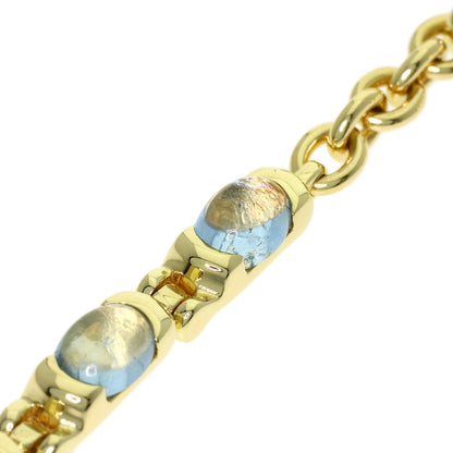 TIFFANY&Co. Aquamarine Bracelet K18 Yellow Gold Ladies [Used]