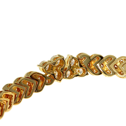 PIAGET Diamond Bracelet K18 Yellow Gold Ladies [Used]