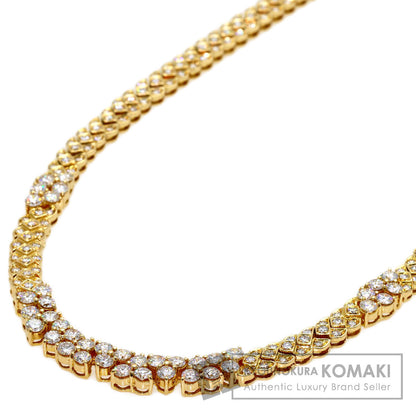 PIAGET Full diamond Necklace K18 Yellow Gold Ladies [Used]