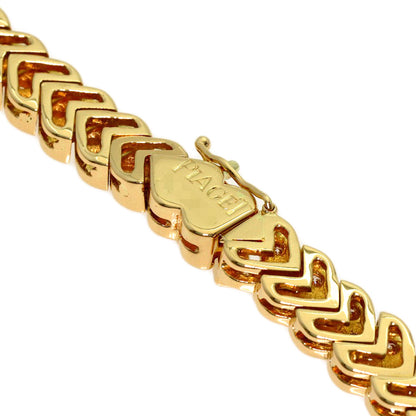 PIAGET Full diamond Necklace K18 Yellow Gold Ladies [Used]