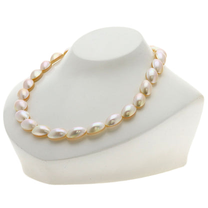 TASAKI Mabe Pearl Pearl Necklace K18 Yellow Gold Ladies [Used]