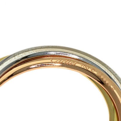 CARTIER Trinity Diamond Necklace K18 Yellow Gold K18 White GoldLadies [Used]
