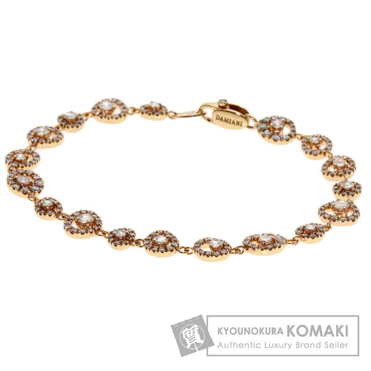 Damiani Juliet Diamond Bracelet K18 Pink Gold Ladies [Used]