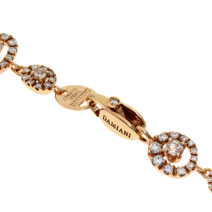 Damiani Juliet Diamond Bracelet K18 Pink Gold Ladies [Used]