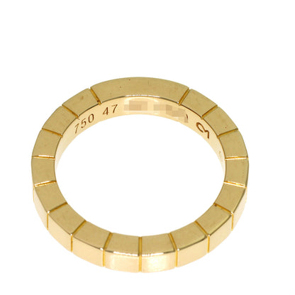 CARTIER Lanier # 47 Ring K18 Yellow Gold Ladies [Used]