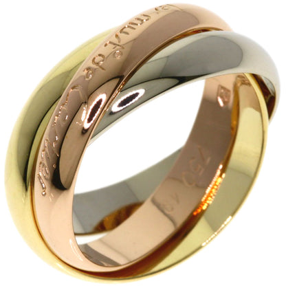 CARTIER Trinity #49 Ring K18 Yellow Gold 18K Pink GoldLadies [Used]