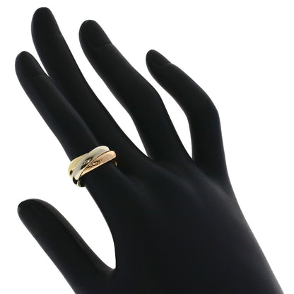 CARTIER Trinity #49 Ring K18 Yellow Gold 18K Pink GoldLadies [Used]