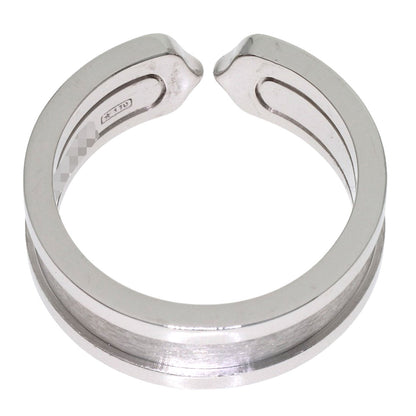 CARTIER C2 SM #52 Ring K18 White Gold Ladies [Used]