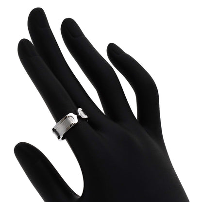 CARTIER C2 SM #52 Ring K18 White Gold Ladies [Used]