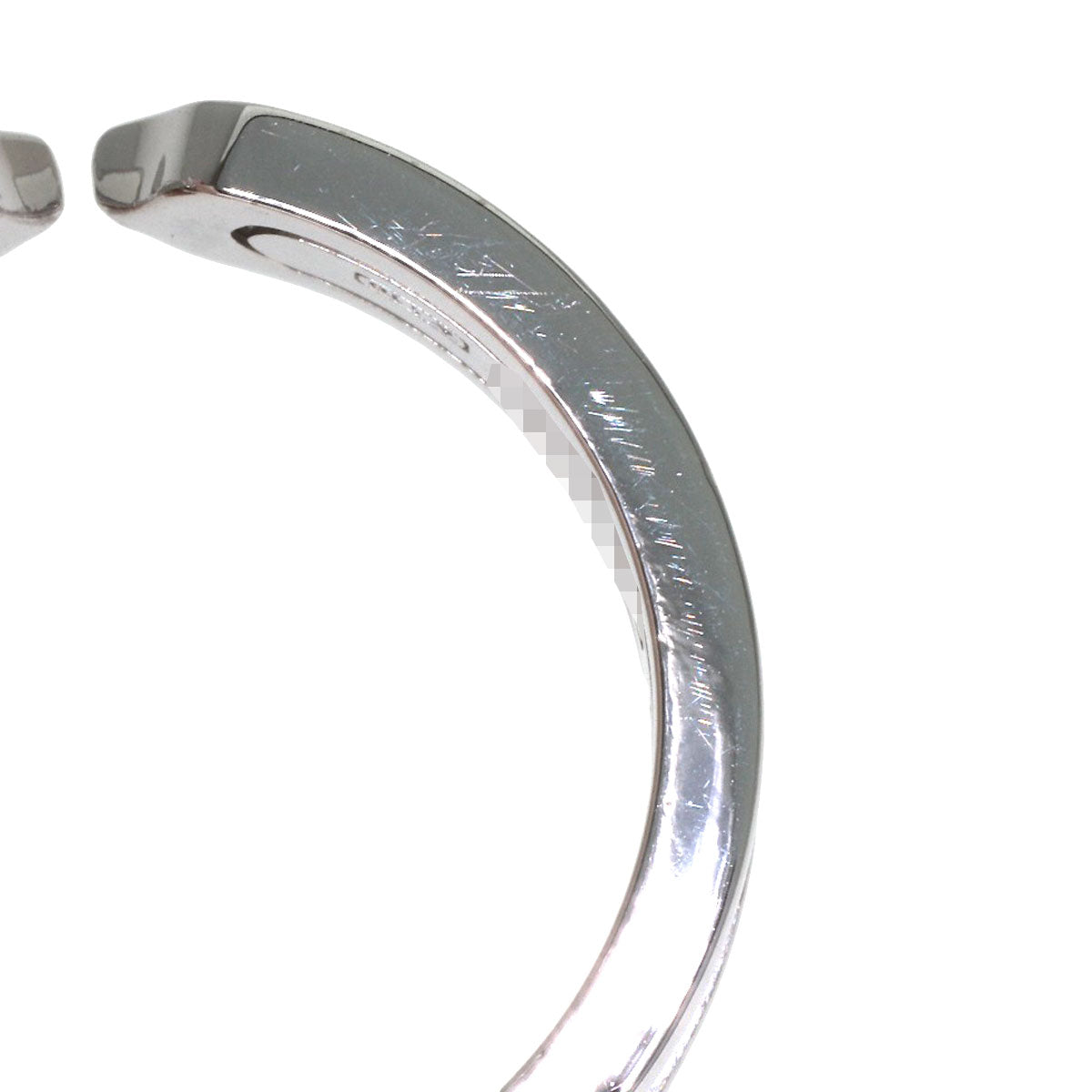 CARTIER C2 SM #52 Ring K18 White Gold Ladies [Used]