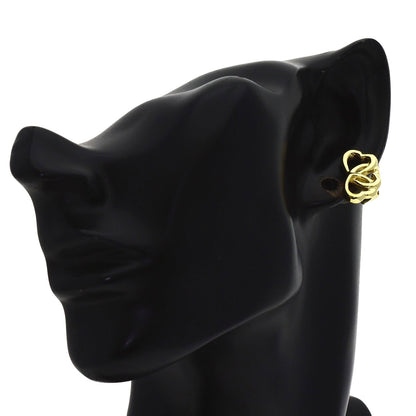 TIFFANY&Co. Triple heart Earring K18 Yellow Gold Ladies [Used]