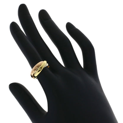 CARTIER Trinity #49 Ring K18 Yellow Gold 18K Pink GoldLadies [Used]