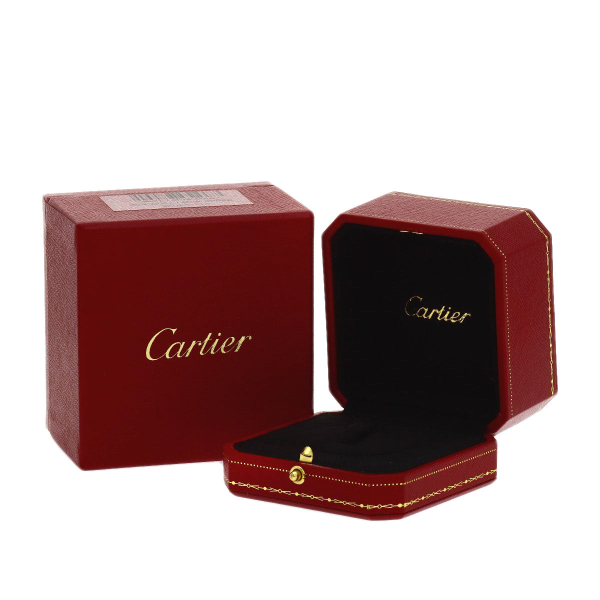 CARTIER love ring #51 Ring K18 White Gold Ladies [Used]