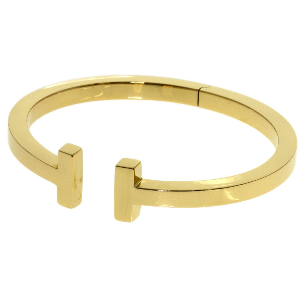 TIFFANY&Co. T square Bracelet K18 Yellow Gold Ladies [Used]