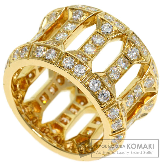 CARTIER Antaria Diamond #54 Ring K18 Yellow Gold Ladies [Used]